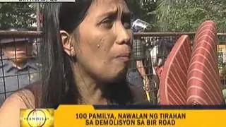100 families lose homes in QC demolition
