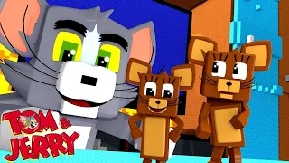 Minecraft - Who's Your Family? O FILHO DO JERRY FOI ADOTADO PELO TOM ! TOM e JERRY o FILME