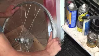 How to true a bent or tacoed bicycle wheel