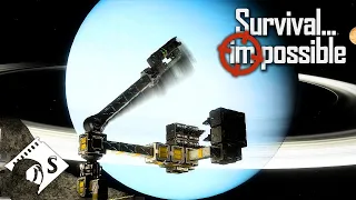 Survival Impossible - Space-age Catapults #32 - Space Engineers Hardcore Survival