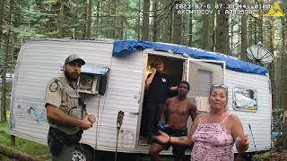 Cops Caught um Playing Minecraft In 20 ft Trailer Illegally