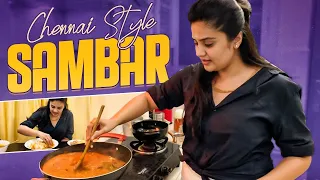 Chennai Style Sambar | Sambar Recipe | Sreemukhi Cookings | Latest Cooking Videos | Sreemukhi