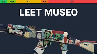 AK-47 Leet Museo - Skin Float And Wear Preview