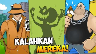 Melawan Semua Boss Robbery Bob! NYOBA KOSTUM SUPER BOB JUGA!