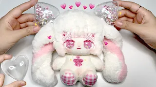 How to make Custom Cotton Doll with Heart shaker | Custom 20cm Plush Doll Tutorial | Handmade DIY