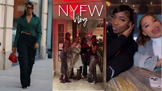 VLOG | My First NYFW, Attending Events/Shows + Linking w/ Influencers