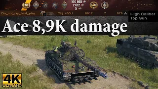 Object 430U video in Ultra HD 4K🔝 Ace 8,9K damage, 1390 block, 7 kills 🔝 World of Tanks ✔️