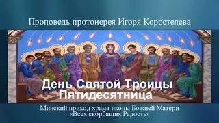 Слово о.Игоря Коростелева в День Святой Троицы