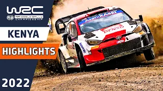 WRC Rally Highlights : Safari Rally Kenya 2022 - Sunday Morning Action