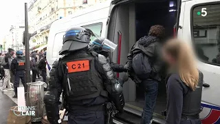 Le 1er mai aux côtés de la Brav - reportage #cdanslair 02.05.2023