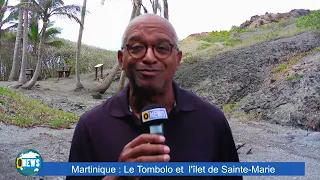 Martinique. Le Tombolo de l îlet de SainteMarie