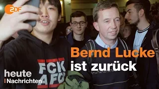 Eskalation im Hörsaal: Bernd Lucke muss Campus der Uni Hamburg verlassen