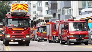 No.3 Alarm Fire In Causeway Bay 銅鑼灣世貿三級火