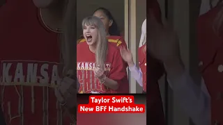 Taylor Swift & Brittany Mahomes New BFF Handshake During Chief's Game!