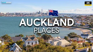 Auckland New Zealand flying Above in Stunning 4K Drone Footage