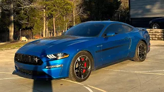 Why the California Special pack is the best mustang package!!!! (The official unveiling of my s550)!
