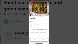 How to save your favorite recipes in the Lifesum app | How to Lifesum