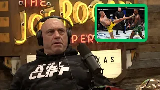 Ales Pereira is the SNEAKIEST calf kicker in the history of CALF KICKS - Joe Rogan