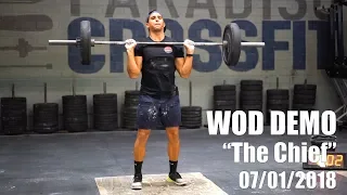 Wod Demo - The Chief (Paradiso CrossFit)