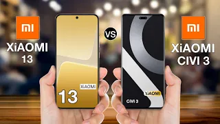 Xiaomi 13 Vs Xiaomi Civi 3 - Full Comparison ⚡#xiaomi13vsxiaomicivi3