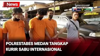 Polrestabes Medan Tangkap Kurir Sabu Internasional, Polisi Temukan 120 Kg Sabu di Dalam Mobil