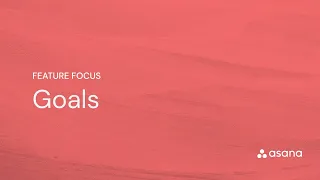 Feature Focus: Goals