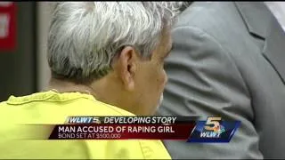 $500K bond set for accused child rapist