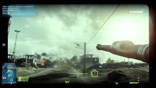 Battlefield 3 Multiplayer Tank Gameplay on Kharg Island- HD 7870 [1080p]