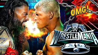 ROMAN REIGNS VS CODY RHODES WWE UNDISPUTED UNIVERSAL CHAMPIONSHIP -ROAD TO WRESTLEMANIA 2024:WWE2K23