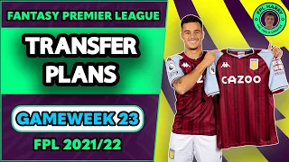 FPL GW23 TRANSFER PLANS | Double Gameweek 23? Ronaldo Injured? | Fantasy Premier League Tips 2021/22