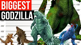 Godzilla's evolution siz | The Greatest Incredible Godzillas!!