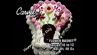 Carvel Ice Cream Cake Happy Mother's Day 1986 TV Commercial HD