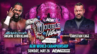 FULL MATCH - Swerve Strickland vs. Christian Cage – AEW Championship: AEW Double or Nothing 2024