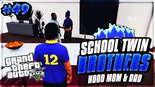 GTA 5 School Twin Brothers Ep. 49 - HOOD MOM & DAD 👨‍👩‍👧‍👦