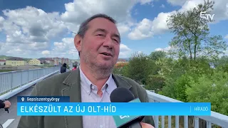 Elkészült az új Olt-híd – Erdélyi Magyar Televízió