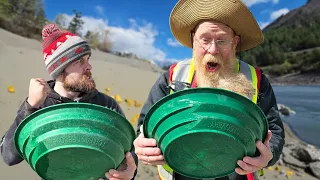 Gold Panning On Dan Hurds Favorite Spot!