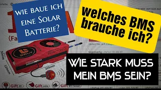 Solar Batterie selber bauen, welches BMS?