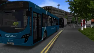 Buses in Paignton High Street in April 2023 | OMSI 2