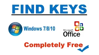 How to get your product key for windows 7/8/10 for free[Find Lost product key for windows 7/8/10]