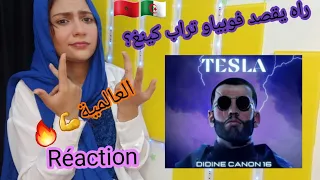 Tesla (officiel freestyle Music vidéo)Didine Canone 16 [REACTION]شنو بالكم شكون يقصد 🇩🇿🇲🇦🔥