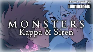 [unfinished] Kappa & Siren - Monsters [Castle Swimmer Webtoon Edit]