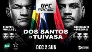 UFC Adelaide Dos Santos v Tuivasa Fight Breakdown & Predictions