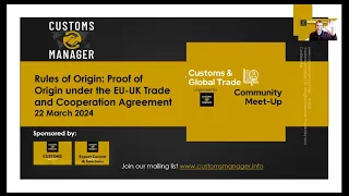 Rules of Origin: How To Declare Preferential Origin under the EU-UK Trade and Cooperation Agreement