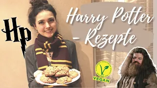 Harry Potter Rezepte in Vegan🌱Felsenkekse & butterfreies Butterbier - // alrunundbeccy