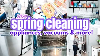 SPRING CLEANING MY APPLIANCES FOR 2024 | SPRING CLEANING MOTIVATION