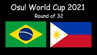 osu! World Cup 2021 Round of 32: Brazil vs Philippines