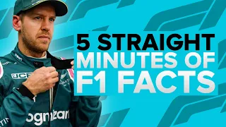 5 STRAIGHT MINUTES OF F1 FACTS