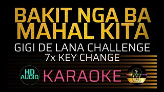 BAKIT NGA BA MAHAL KITA - Gigi De Lana Challenge | KARAOKE - Female Key