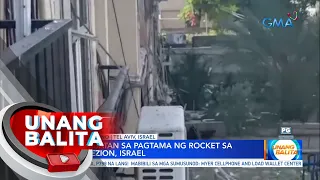 Missile warnings sa Israel, nasaksihan ng GMA Integrated News team | UB