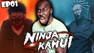 Ninja Kamui Episode 1 Reaction | PEAK FIRST EPISODE!!!!